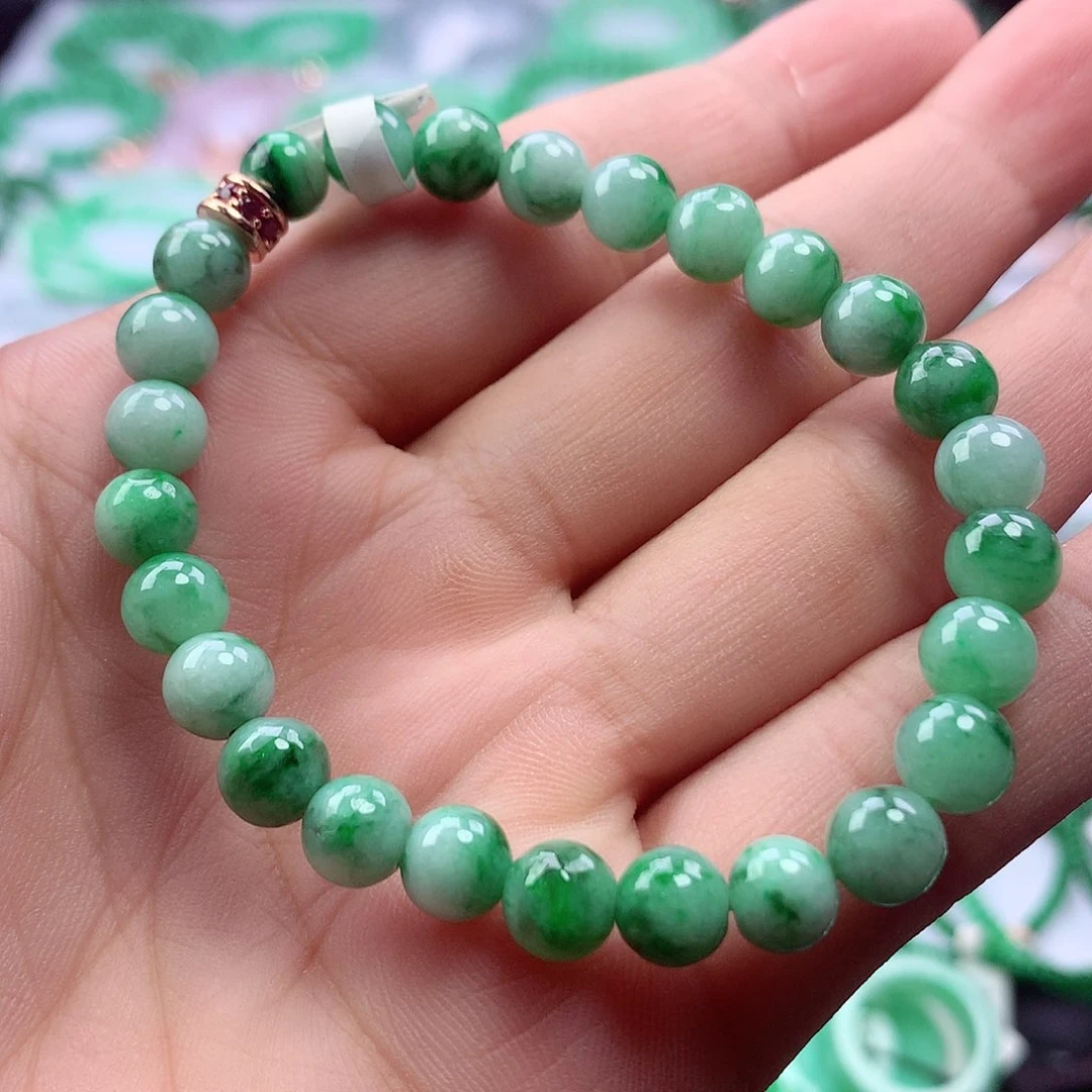 翡翠挂件未镶嵌手串