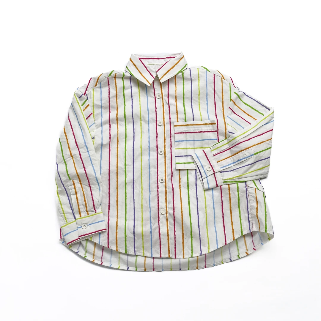 M 儿童休闲百搭时尚长袖衬衫 25A006763