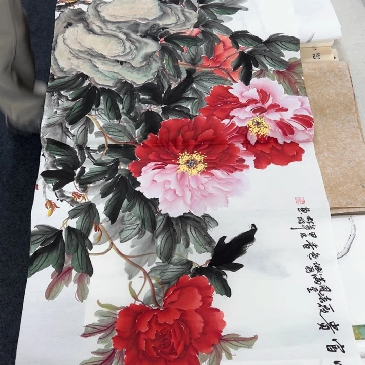 国画纯手绘作品欣赏图