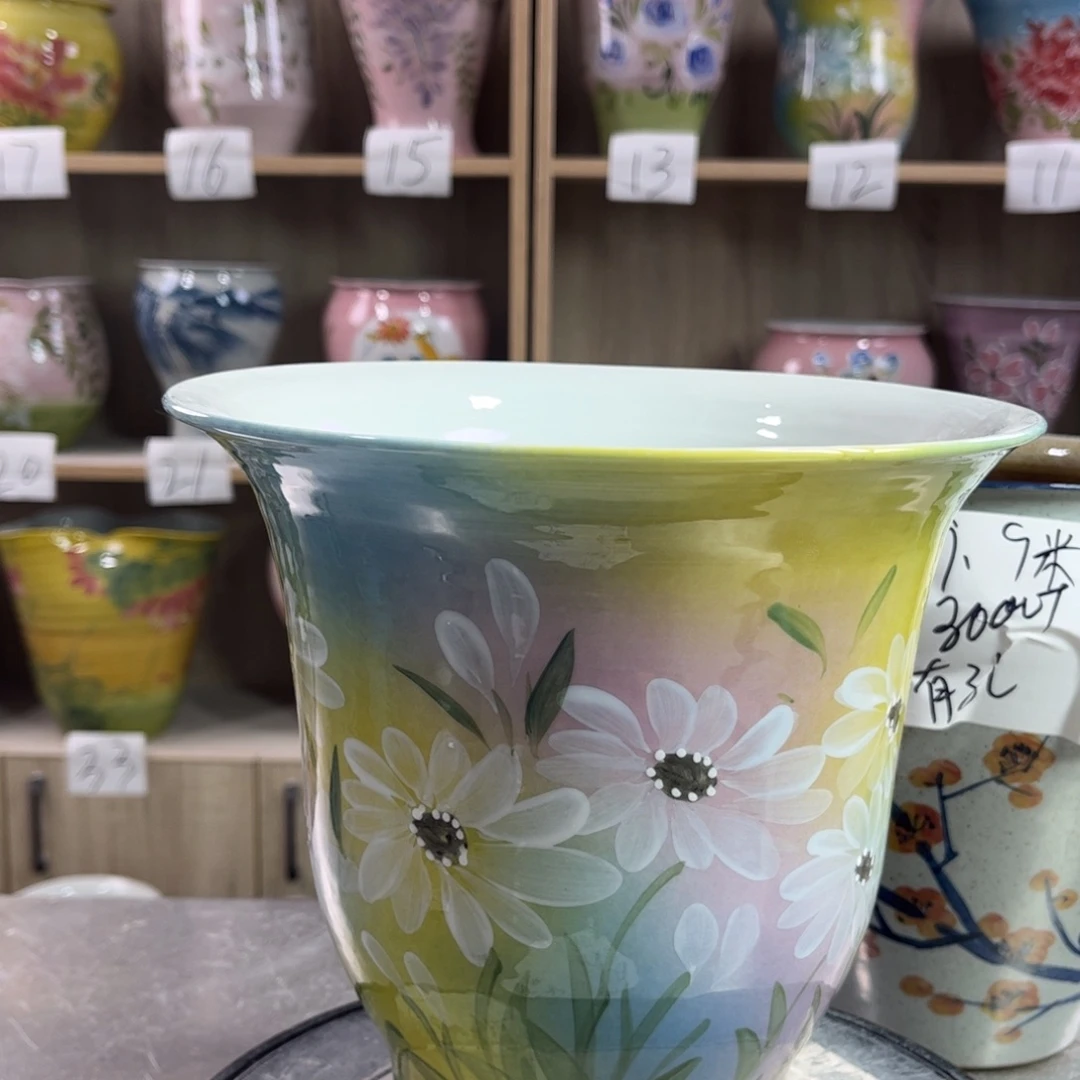景德镇陶瓷花盆花盆