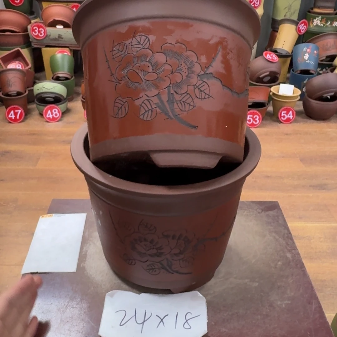 紫砂花盆破损包赔