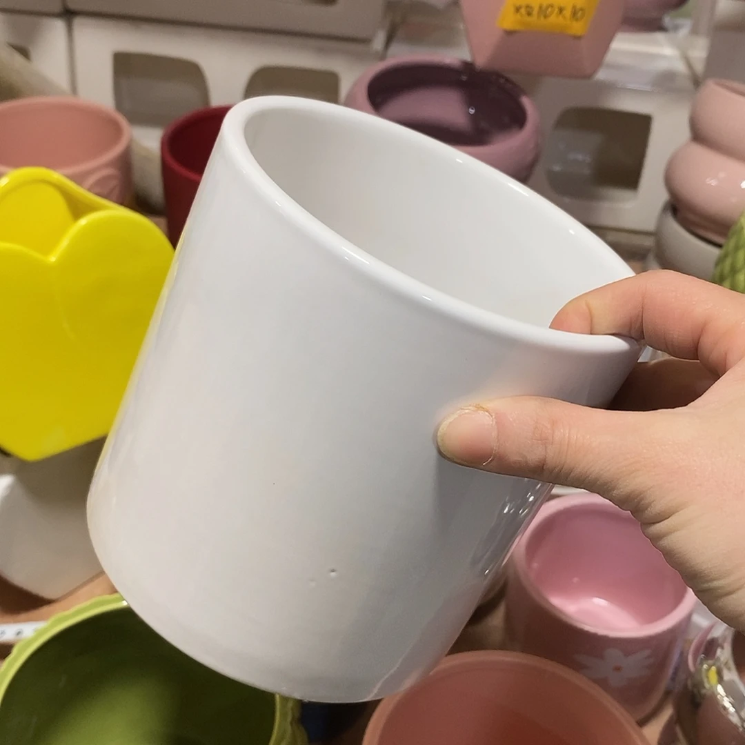 陶杯子陶盆有孔 瑕疵介意勿拍