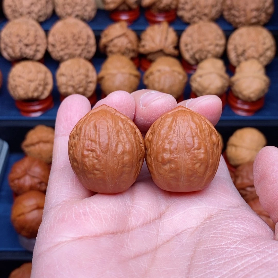把件文玩核桃手捻野生精品板栗