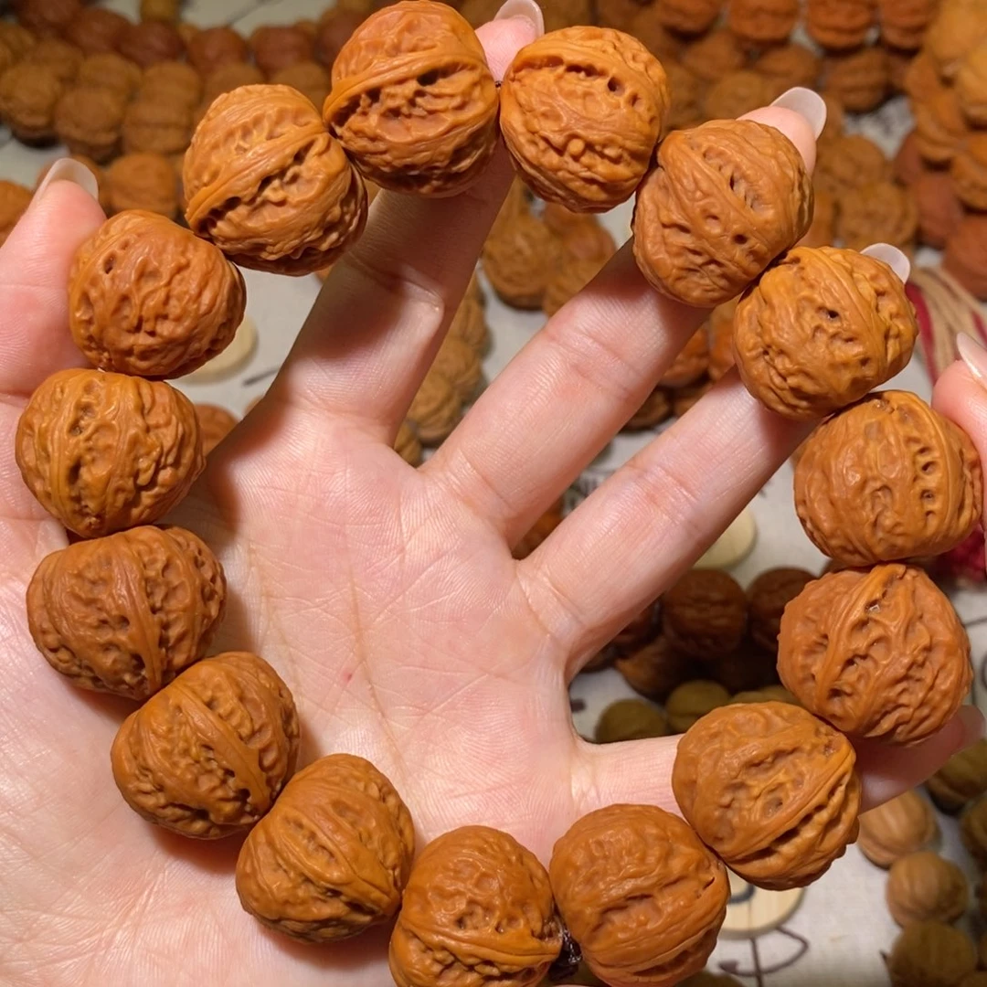 桃核吊坠桃心手持