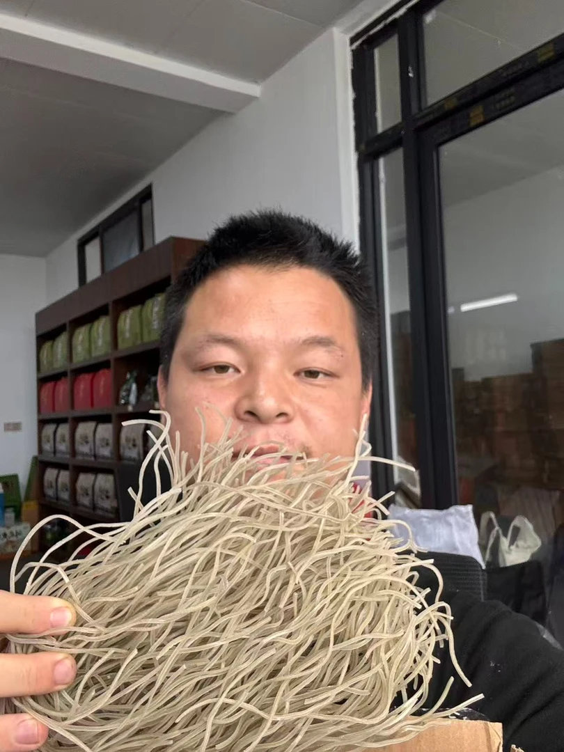 （假一赔万）河南南阳纯红薯粉条零添加无明矾南水北调渠首特产