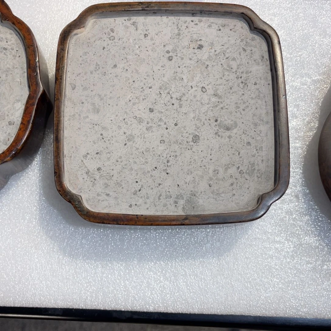 【闪购商品】砖雕芋**松金砖干泡茶台