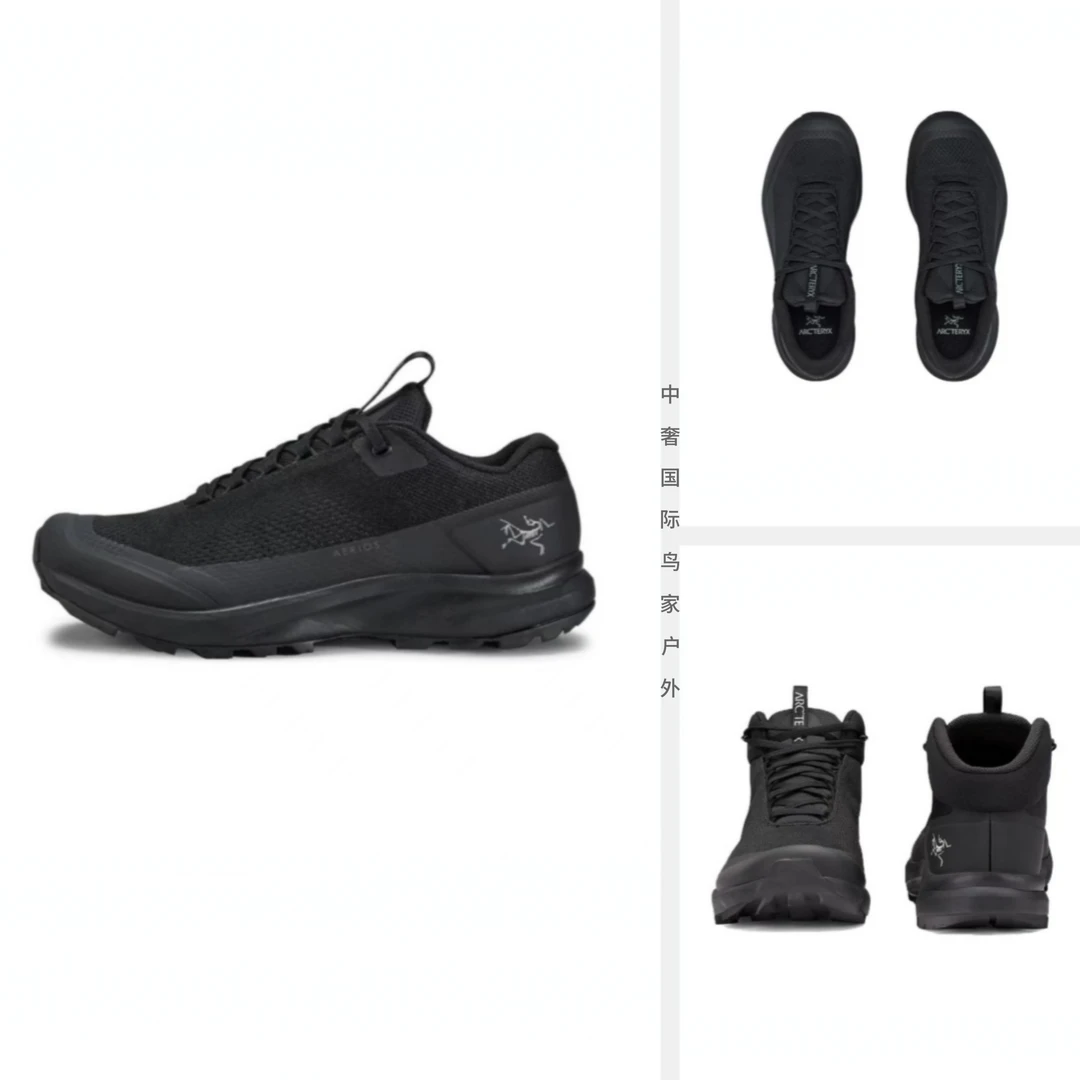ARC'TERYX/始祖鸟 Aerios AURA 圆头舒适透气 耐磨 户外徒步鞋