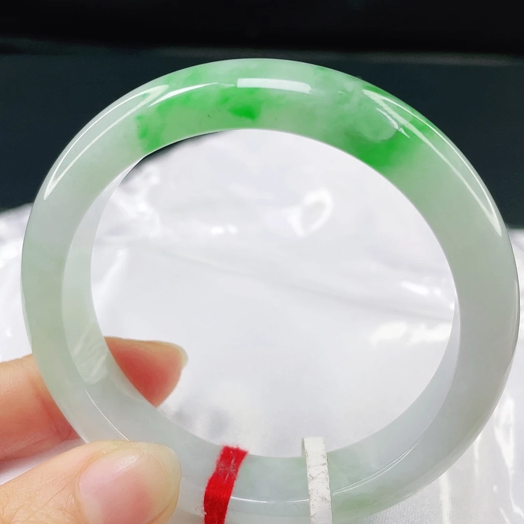 未镶嵌手镯翡翠正圈53.8 023