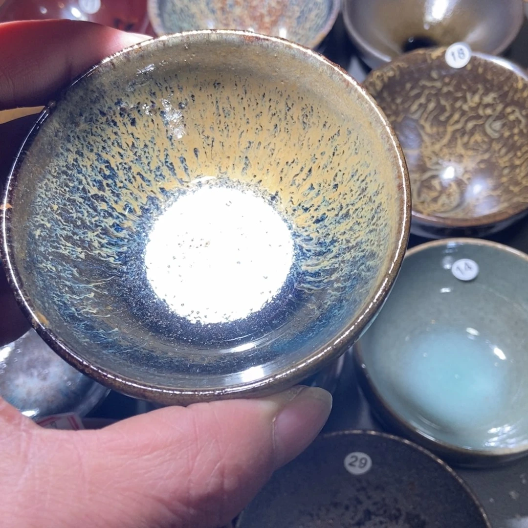 茶盏七**?129 建窑建盏壹铭建盏