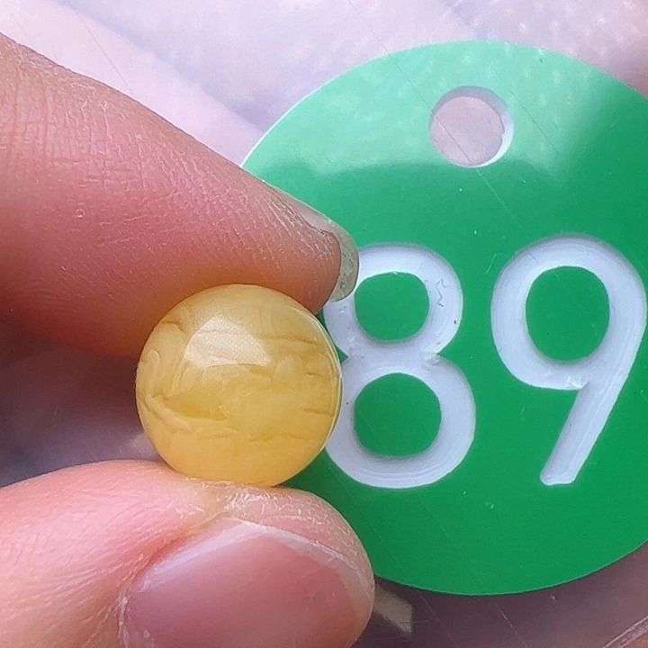 蜜蜡裸石未镶嵌Z****?10.5m m