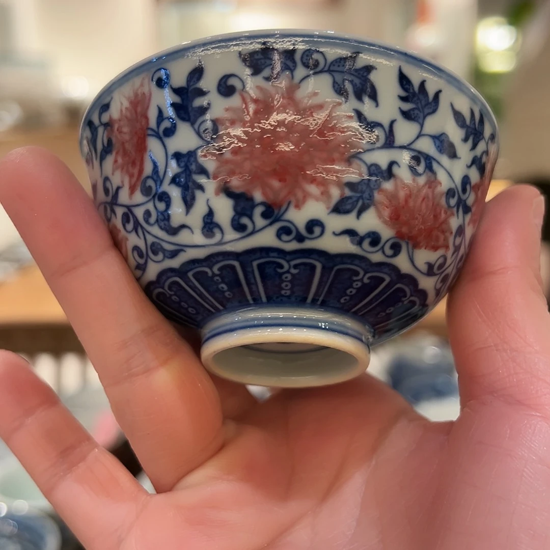 微瑕臻玉古坊原矿孔雀石釉里红