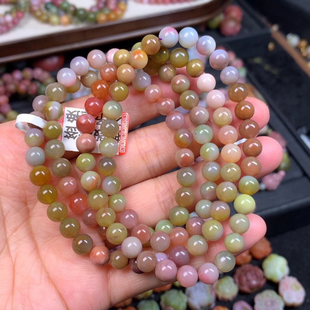 玛瑙/玉髓未镶嵌手链