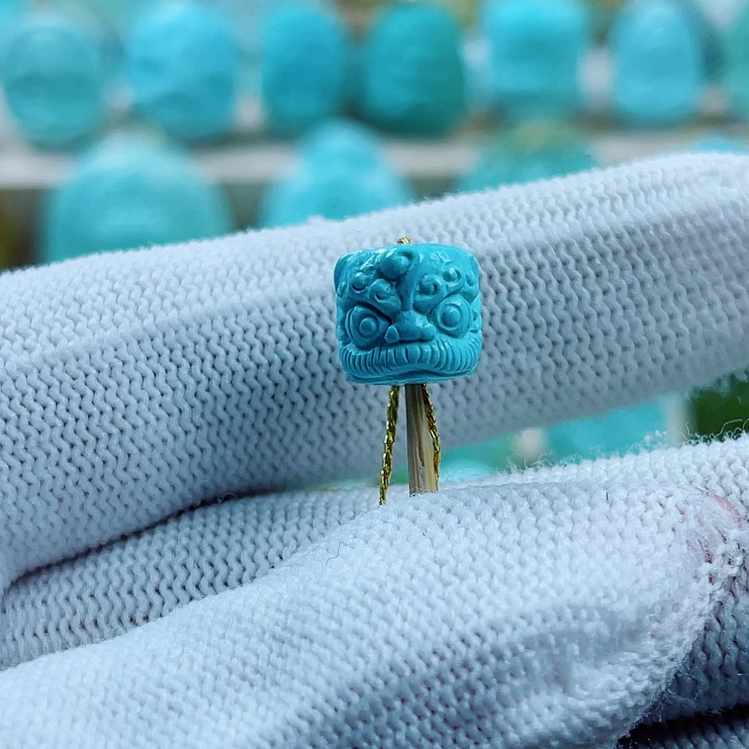 绿松石未镶嵌珠宝奇石配饰9