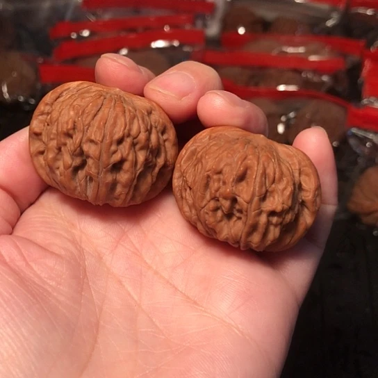 文玩核桃把件磨盘38