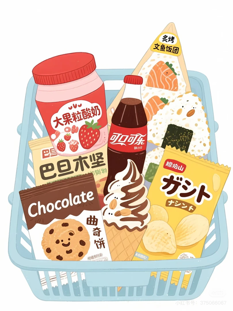 彤子 办公室零食上麦自选包