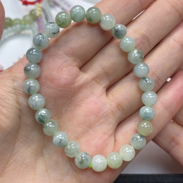 未镶嵌手串翡翠手串