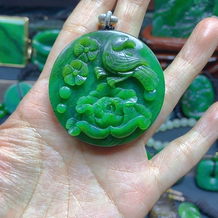 未镶嵌和田玉珠宝半成品