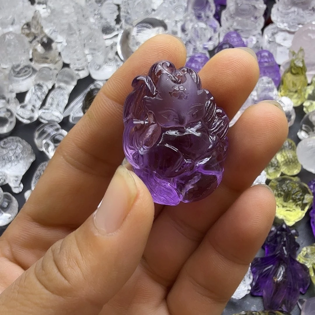 未镶嵌吊坠(赠链)水晶