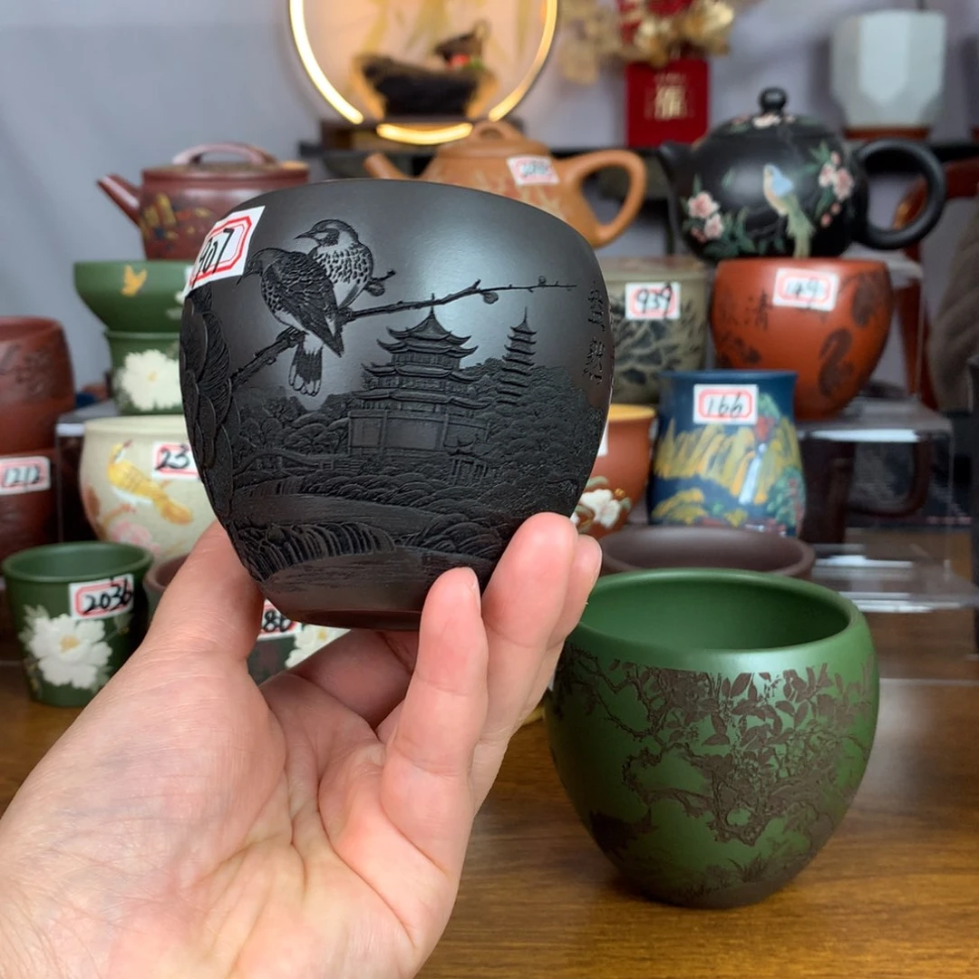 紫砂茶杯宜兴紫砂茶具