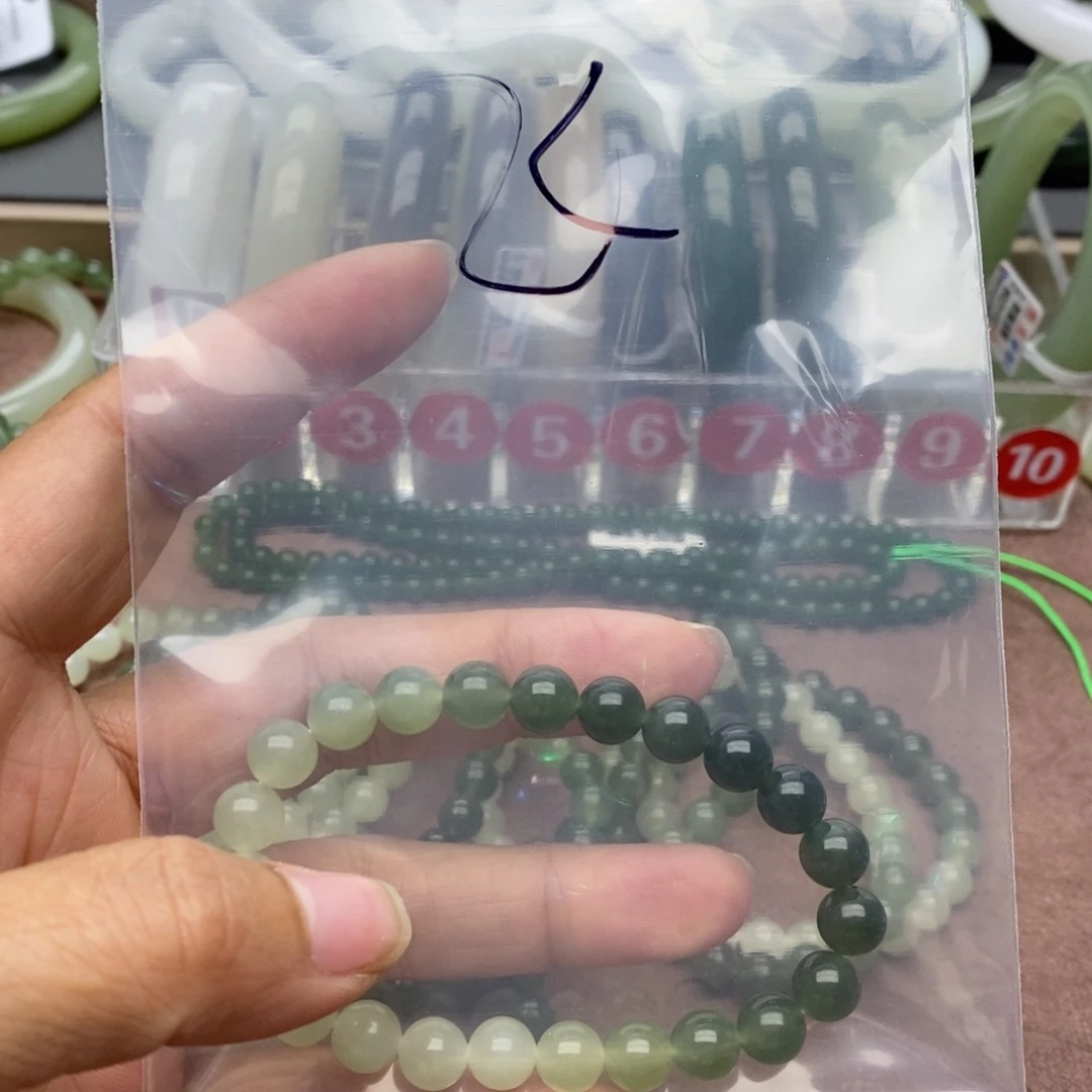 和田玉手链未镶嵌飞*好