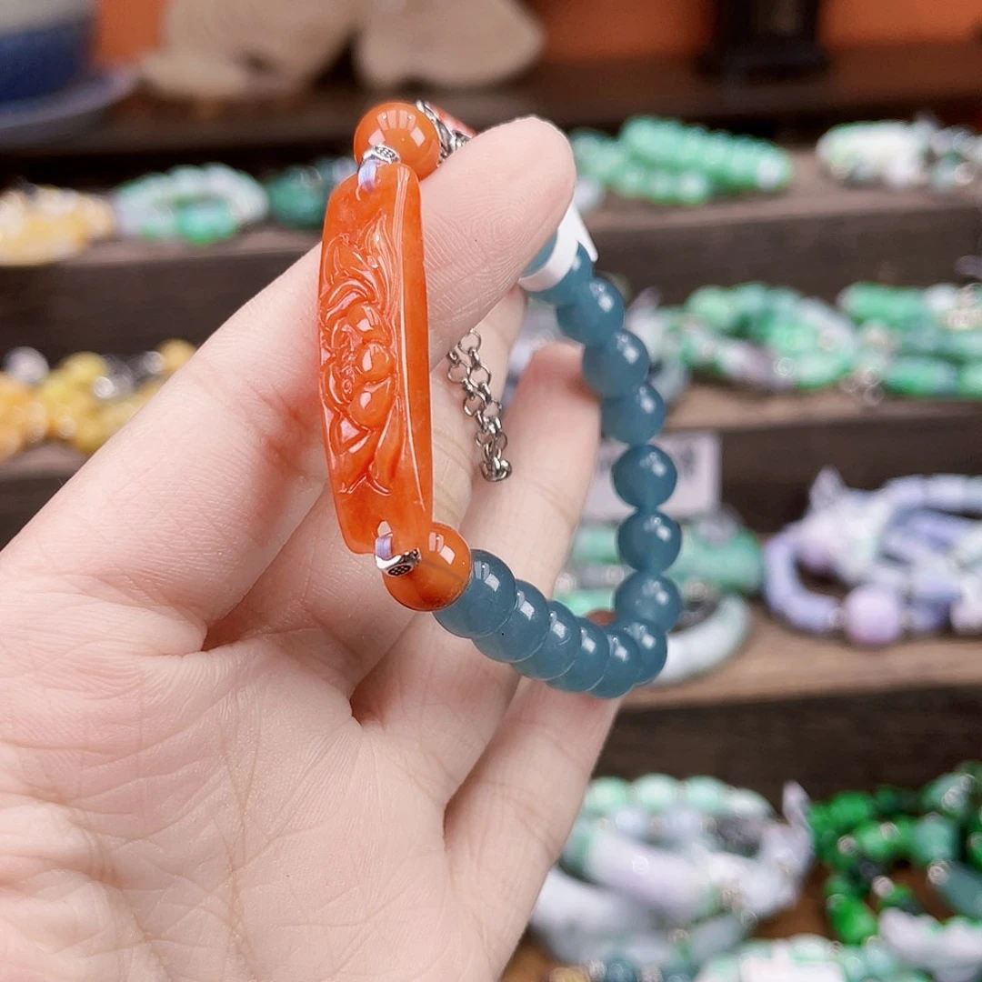 未镶嵌手链翡翠手链