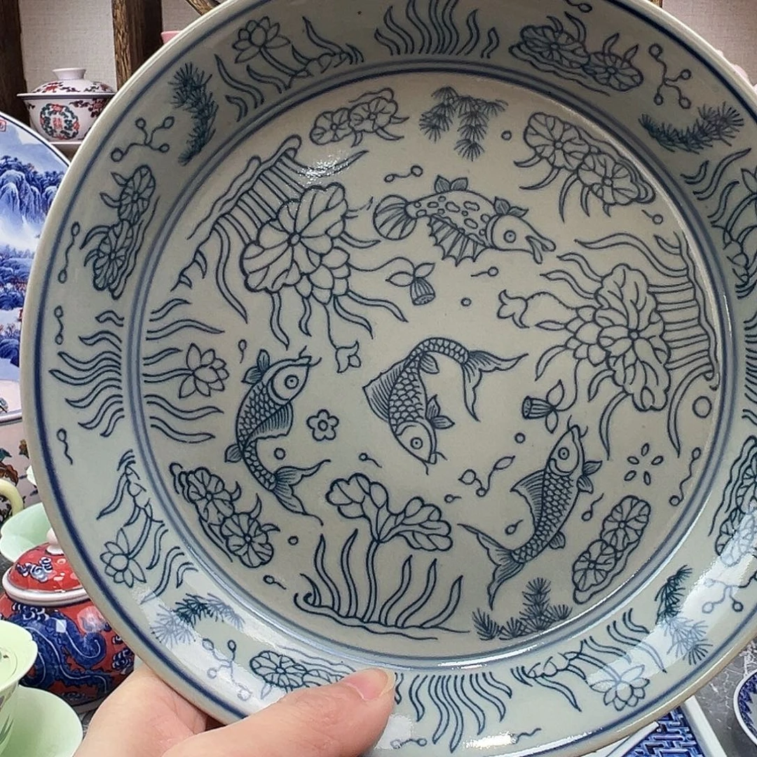 摆件陶瓷景德镇陶瓷567老厂瓷89