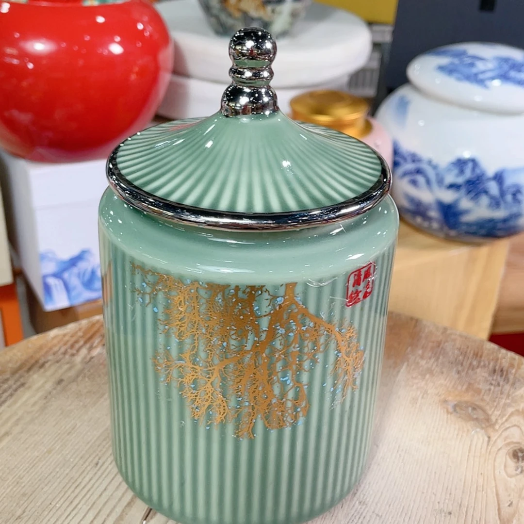 【闪购商品】罐陶瓷茶叶罐密封罐