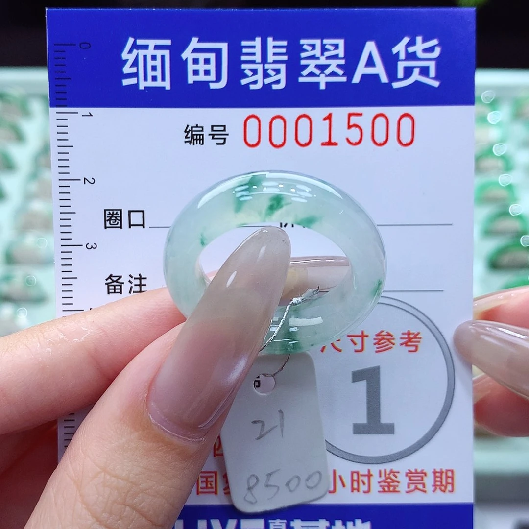 翡翠戒指未镶嵌21号