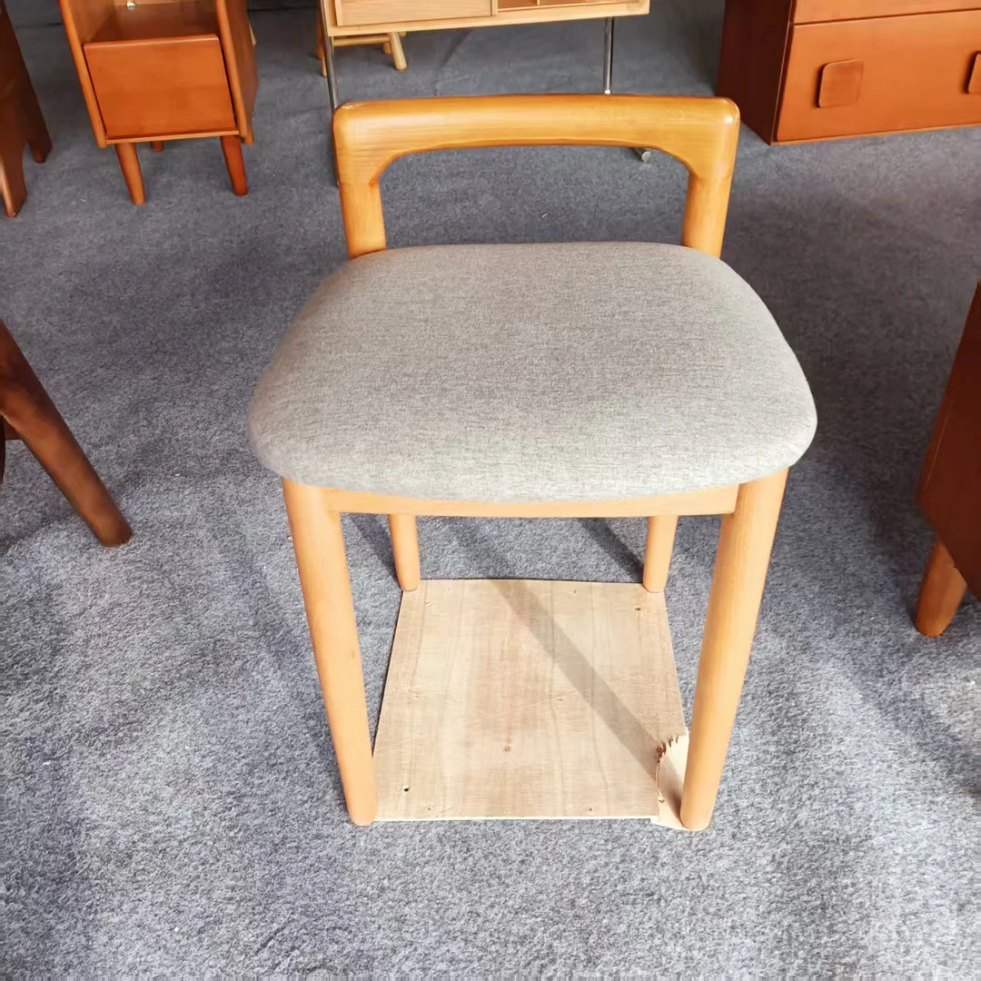 363*370*525MM微瑕软包榉木化妆凳梳妆凳