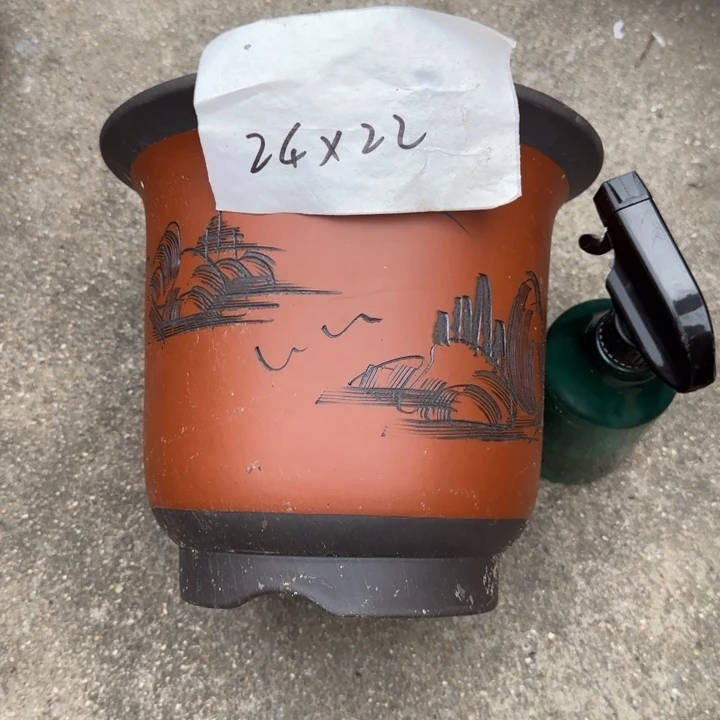 紫砂花盆特价商品