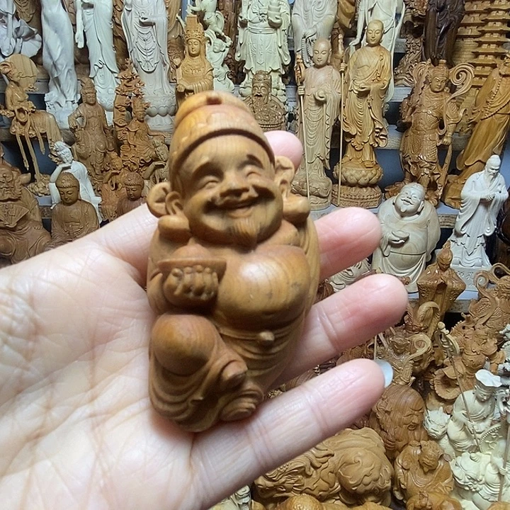 柏木（崖柏）财神爷