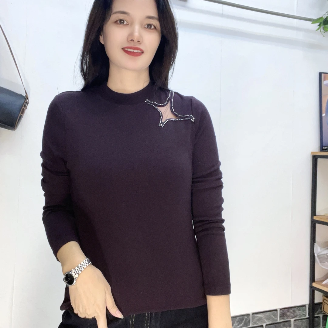 秋冬新款百搭上衣9818