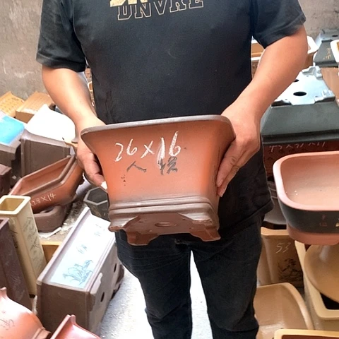 花盆紫砂手工艺品