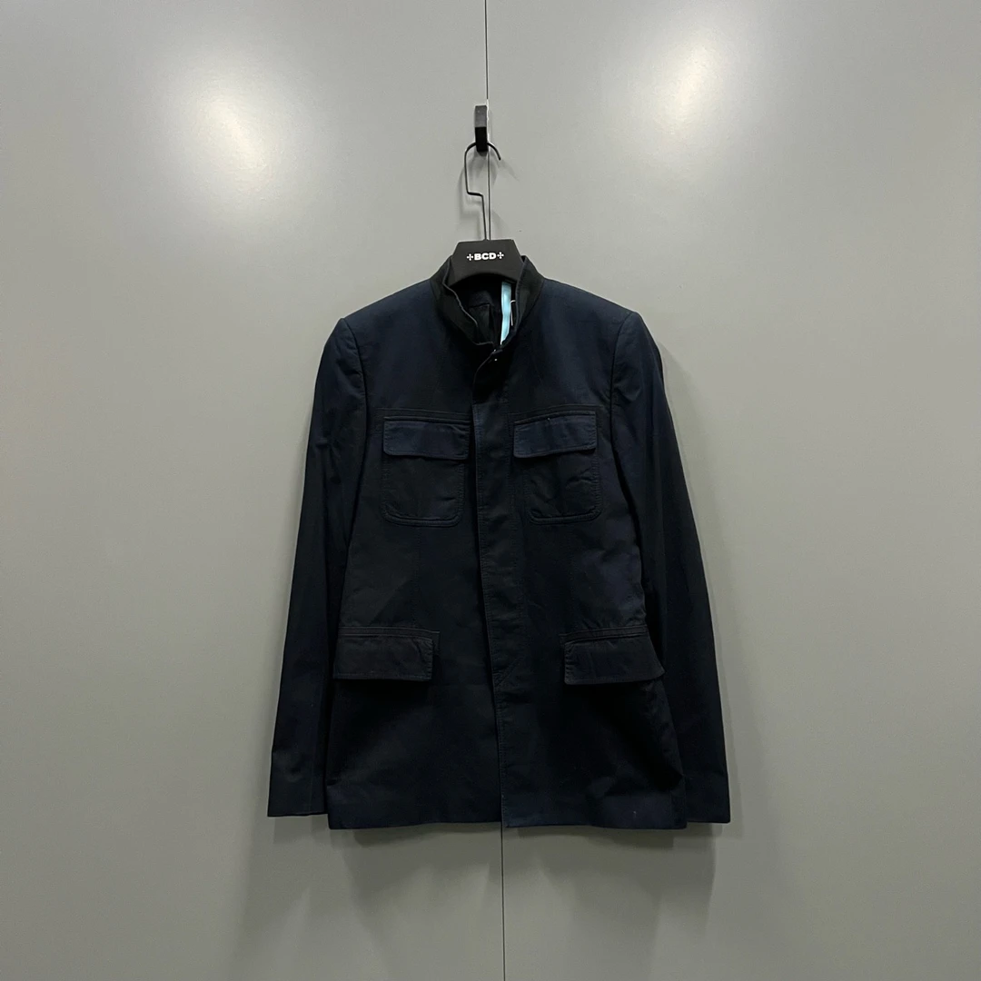 95新 Givenchy/纪梵希 (ll) 纪梵希 藏青色多口袋夹克 46码