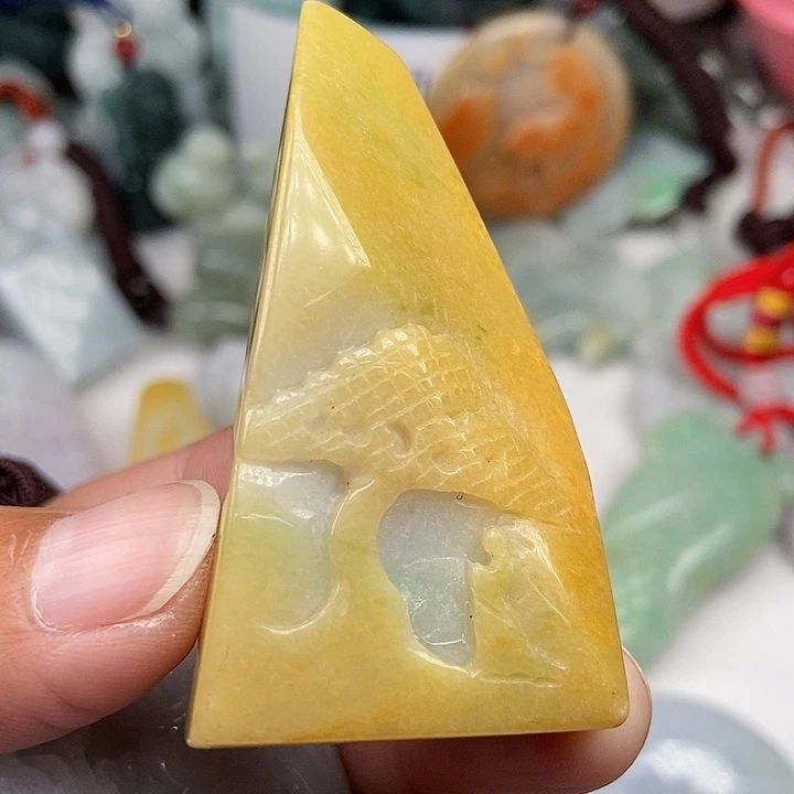 未镶嵌挂件翡翠翡翠