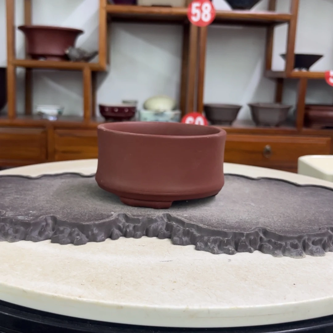 紫砂花盆瑕疵6-11。。。