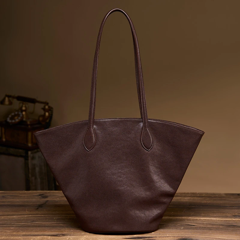 默认微瑕不退不换SONGZHI/松支头层牛皮小众女士包包-12931