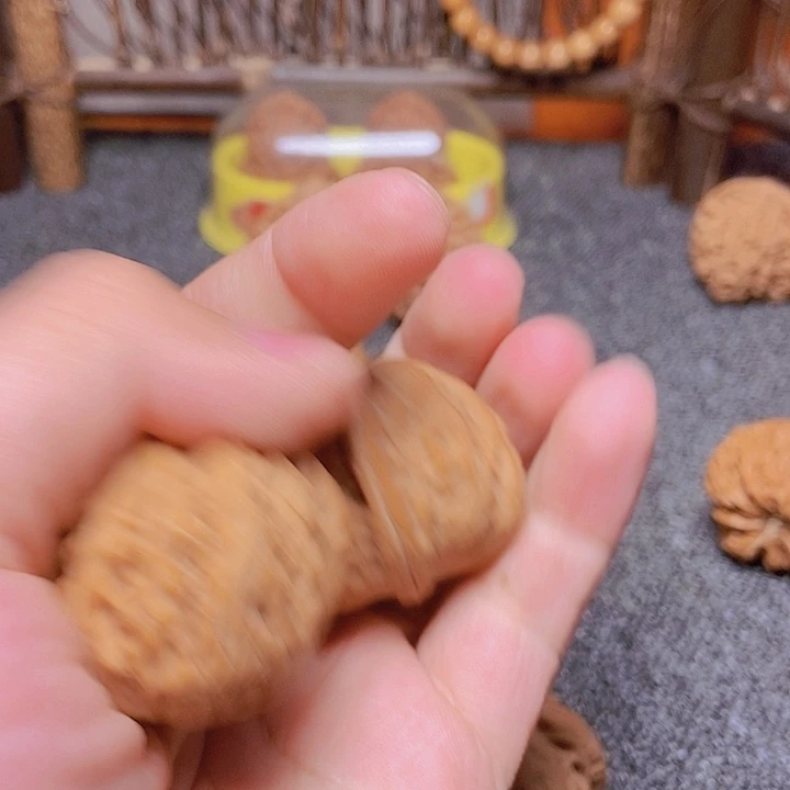 文玩核桃把件万**意文玩核桃麻核桃成品对