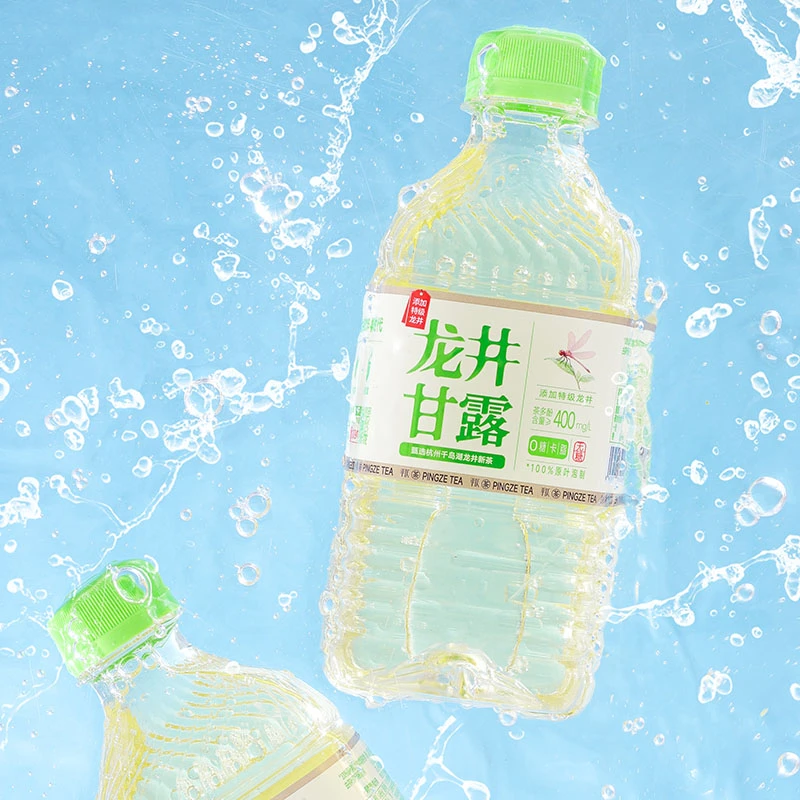 平仄·龙井甘露茶饮料395ml*6瓶