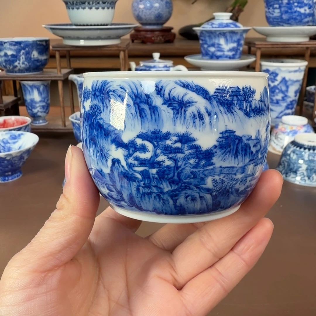 景德镇陶瓷手工手绘