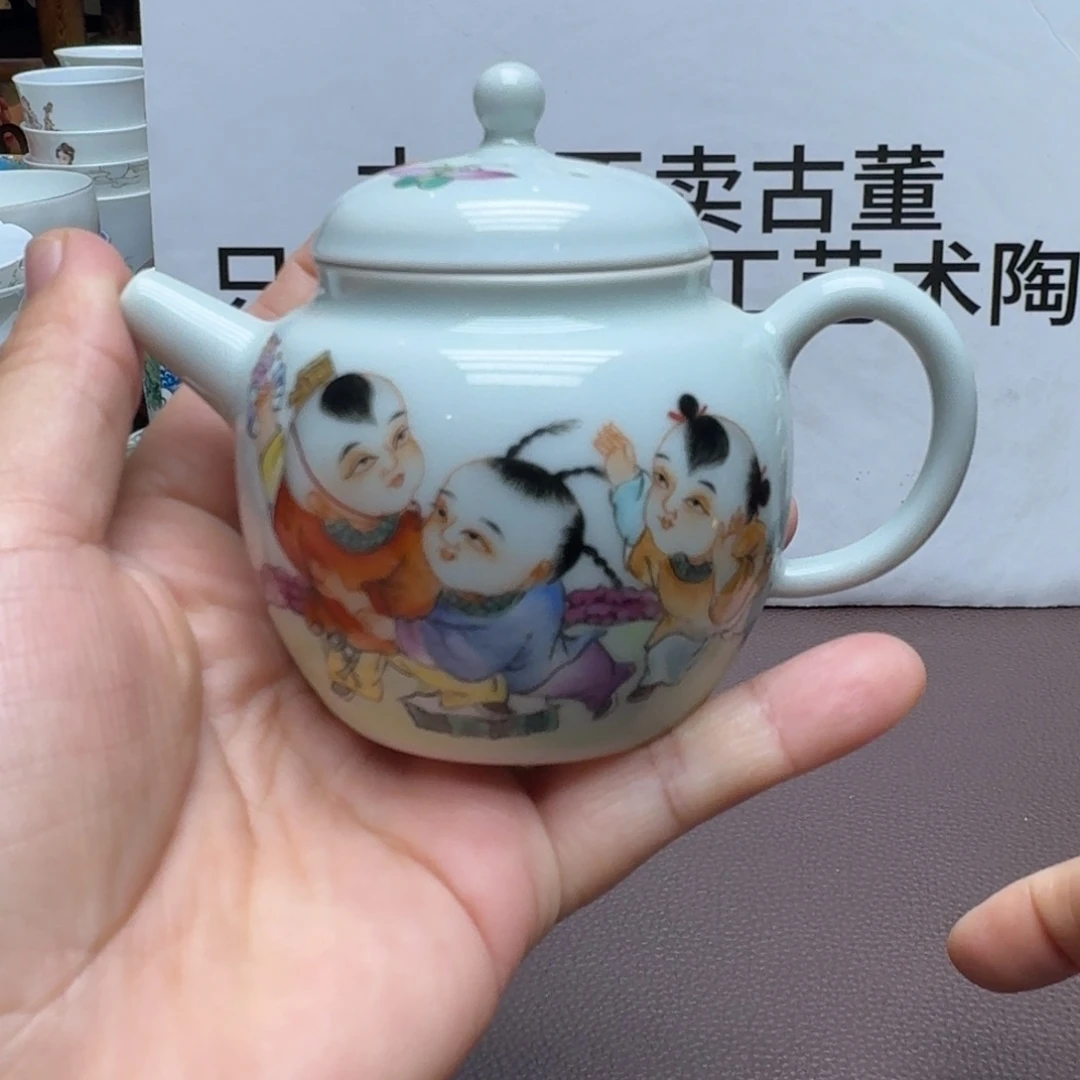 景德镇手工手绘展示