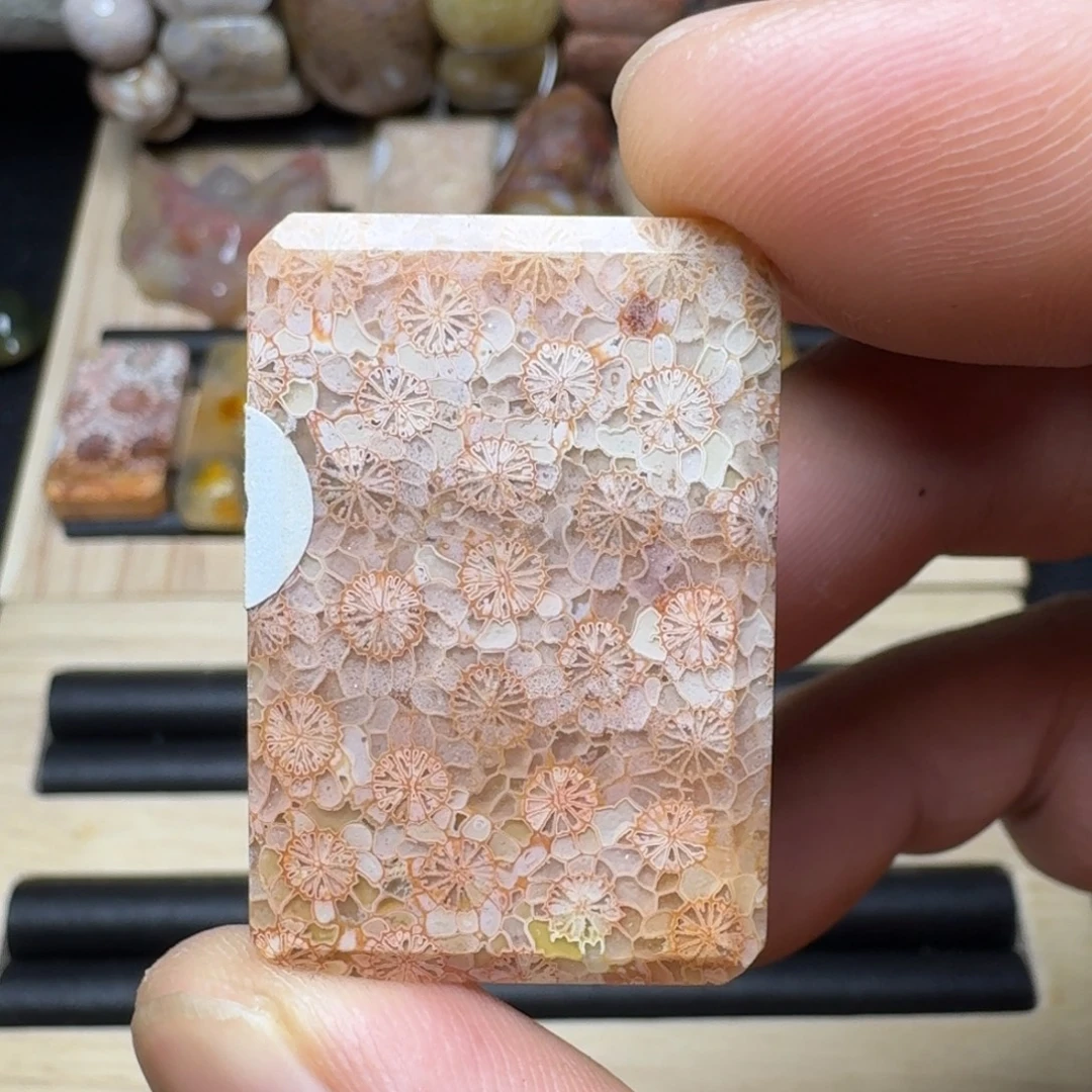硅化玉未镶嵌纯天然色有机玉石保真色