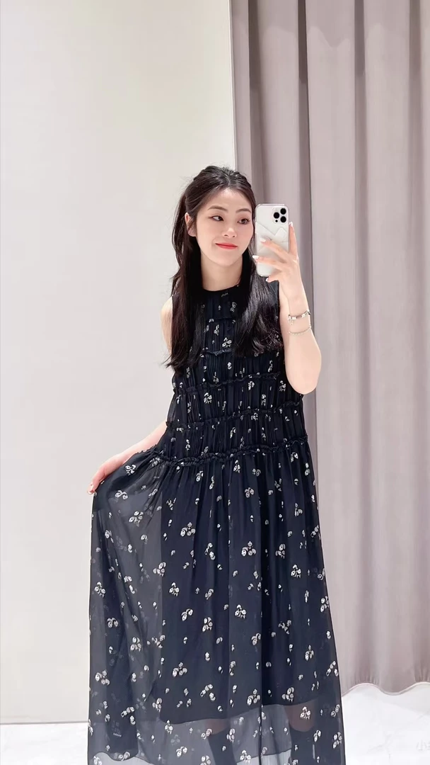 商场同款熊猫夏季网纱透气裙【8089】