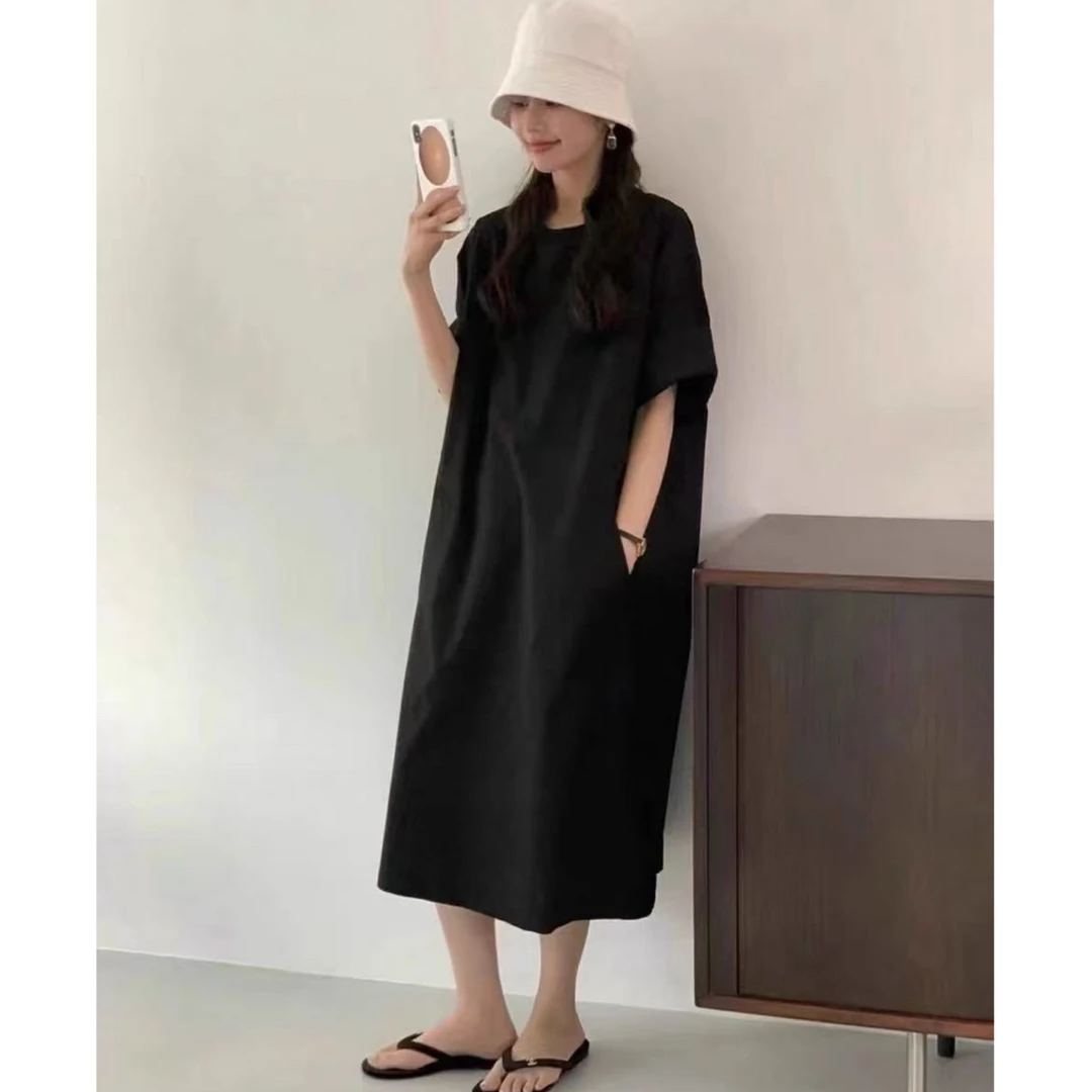 【yysp】极简刺绣连衣裙