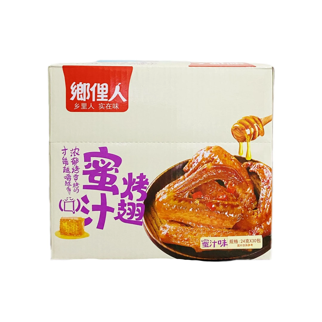鄉俚人 蜜汁烤翅 蜜汁味 24g×30包