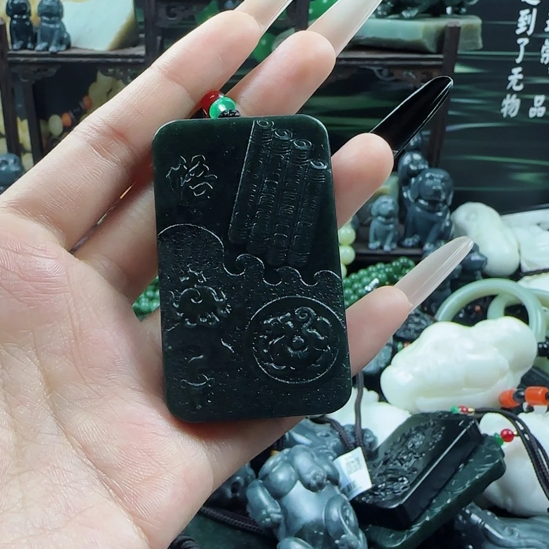 未镶嵌和田玉笔搁