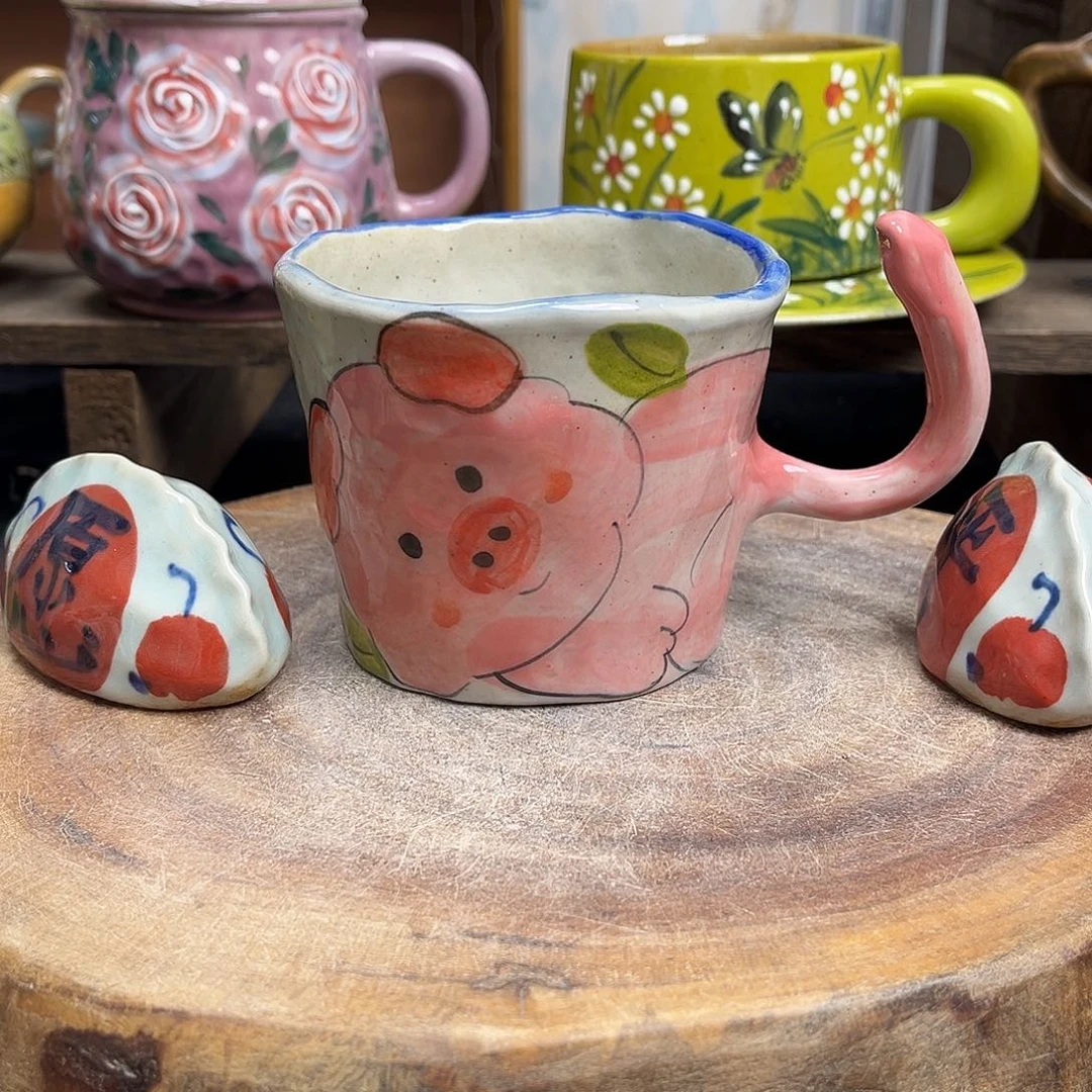 摆件陶哈哈你也太可爱啦哈