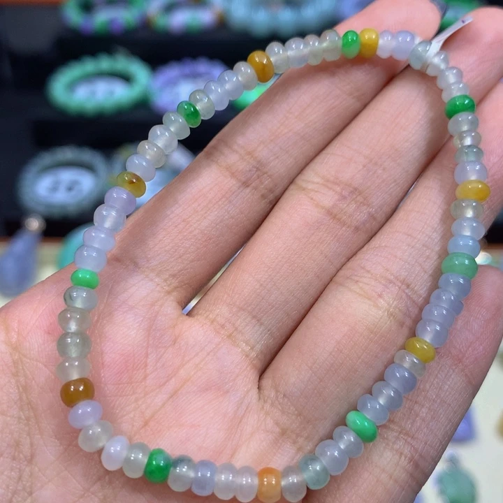 翡翠未镶嵌手链翡翠4