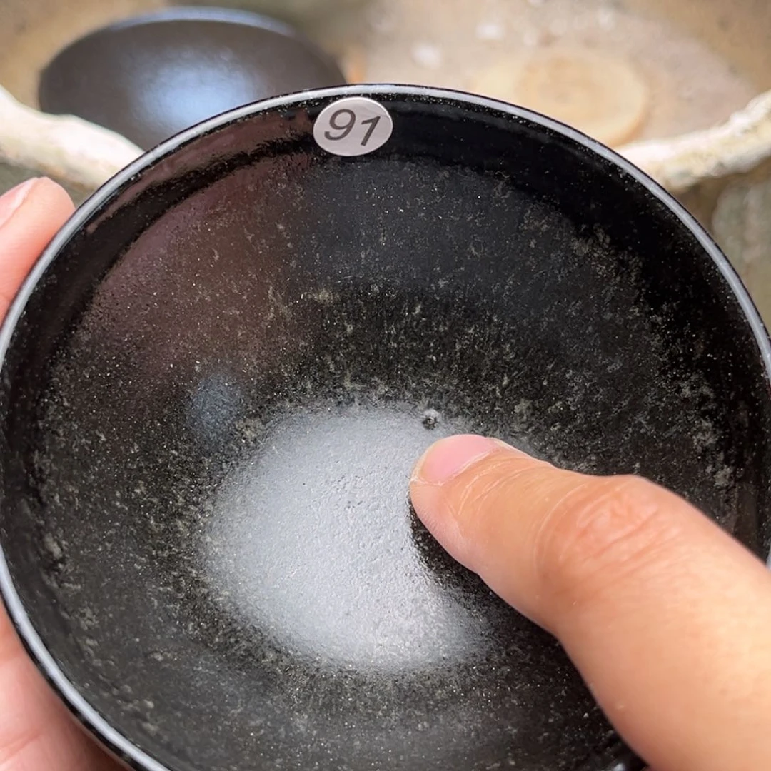 茶盏义兴龙窑坚持真柴烧微瑕