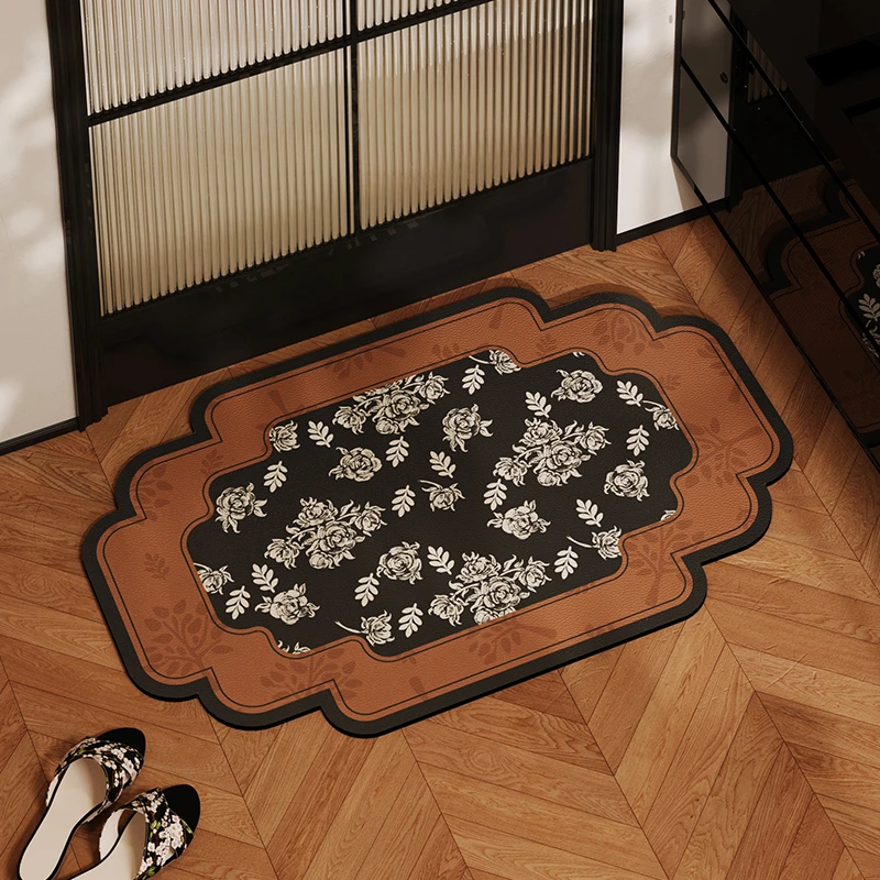 浴室吸水地垫软硅藻泥卫生间地毯厕所门口垫子家用淋浴房防滑脚垫